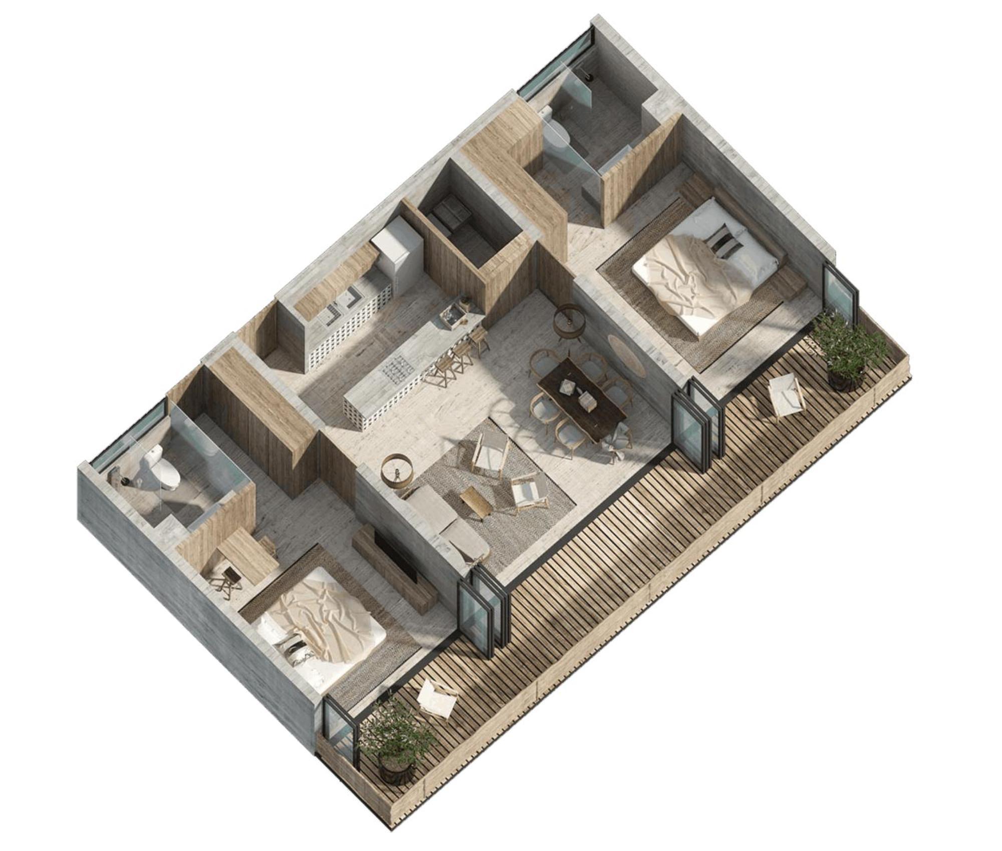 Waterworld Tulum 2Br W Cenote -Lagoons - Big Gym Exteriör bild